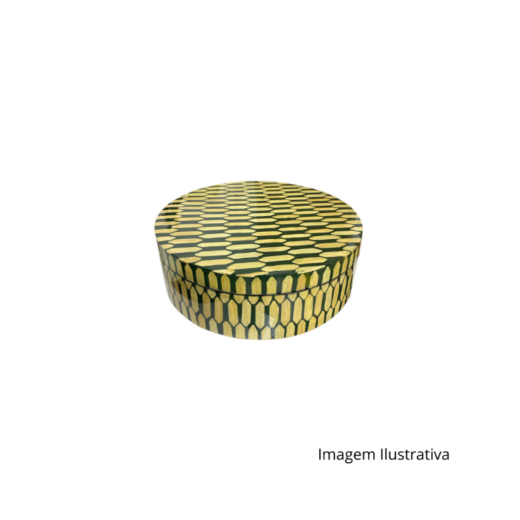 Caixa Decorativa Em Bambu 79417 SR13484