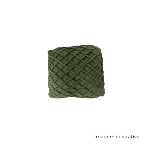 Almofada Trico Origami 52X52 Verde 048-05 SR13502