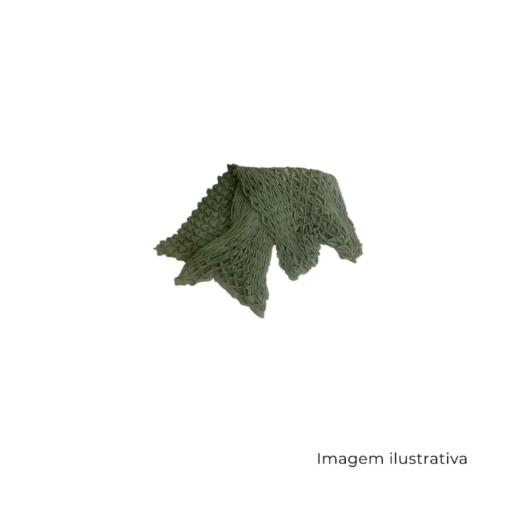 Manta De Trico Origami 90X220 Verde 050-05 SR13504