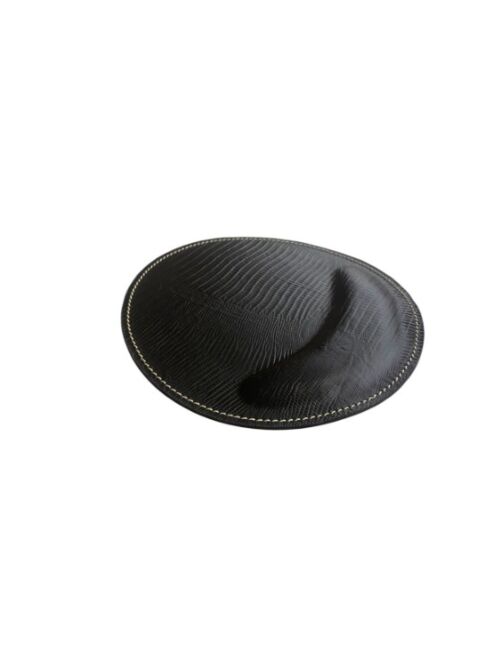 Mousepad Pequeno Com Apoio e Revestimento Em Couro 2789 SRC5051