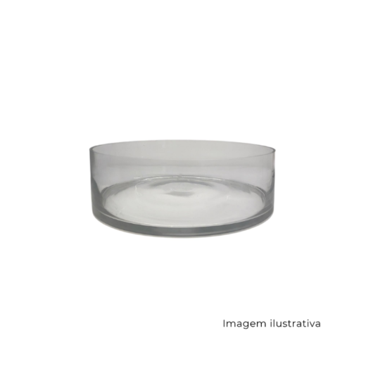 Vaso Em Vidro Incolor 72731 SR12388