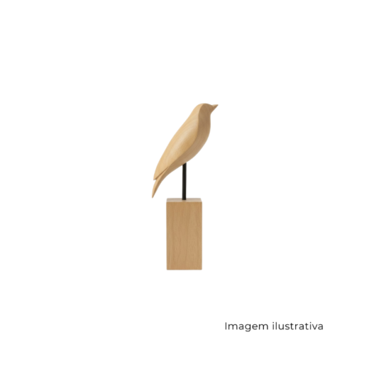 Escultura Pássaro Em Resina 75032 SR 12390