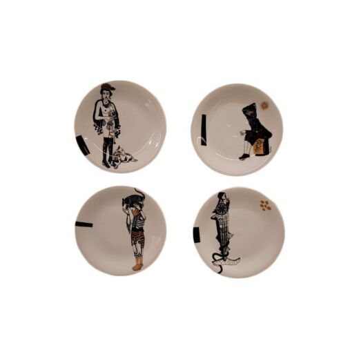 Conjunto 6 pratos Evelyn SR10766