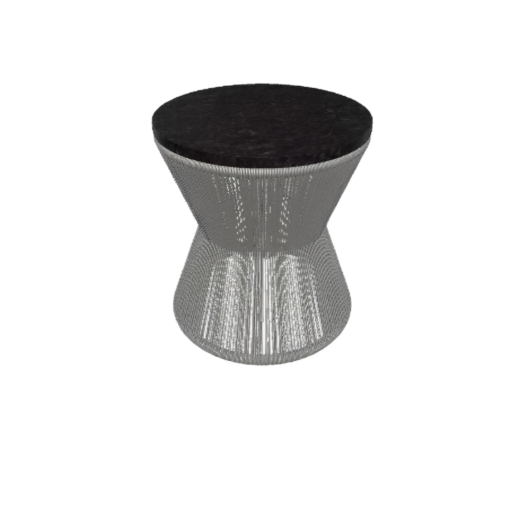 Tamborete Fusion Corda - Granito