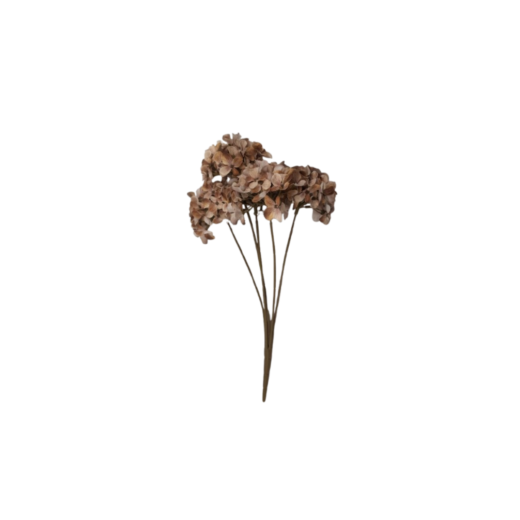 Buque Hortensia 3D Marrom Protecao Uv SR11528