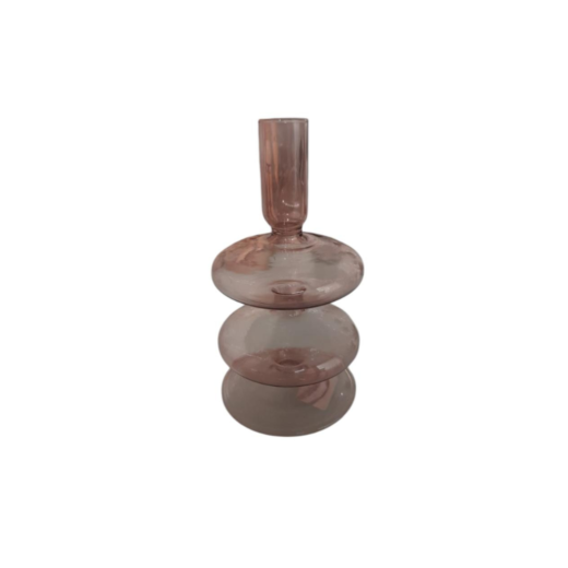 CASTICAL DECORATIVO VIDRO (MARROM) 16,5CM 298511 SRC5013