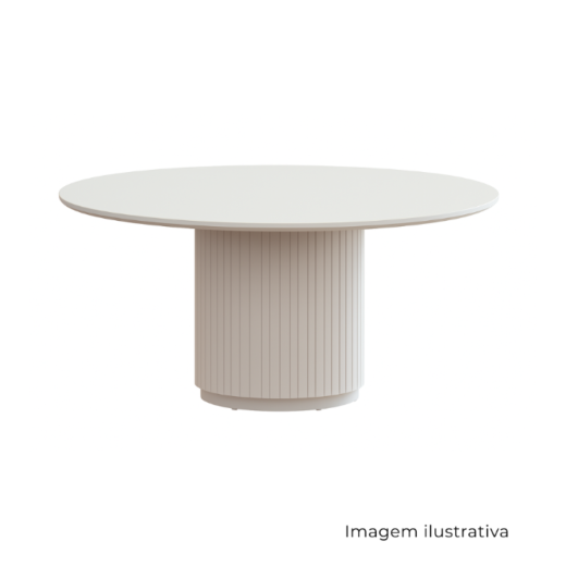 Mesa de Jantar Redonda Belle Glam II