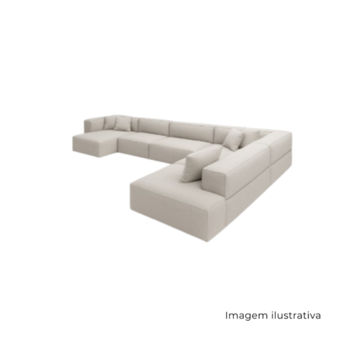 Sofá Lego 5 Módulos SR1396