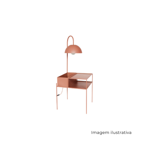 Mesa De Cabeceira Box Com Luminaria SR1195