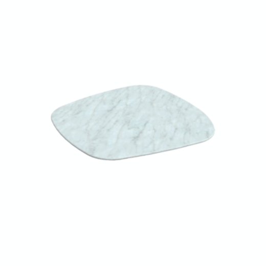 Tampo De Mesa Jantar Concrete Disforme Mármore - TESTE