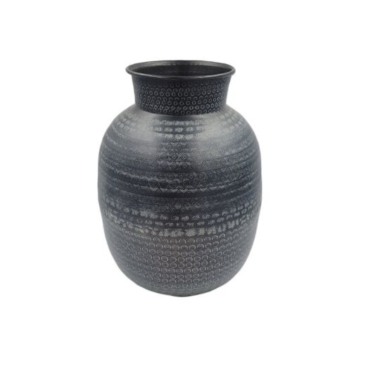 Vaso De Metal Preto V1728 V1728 SR11506