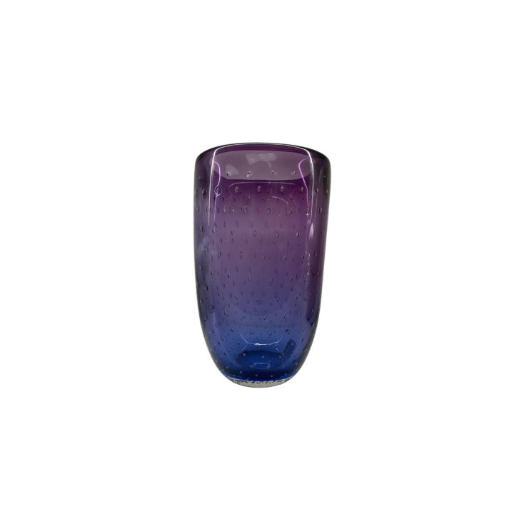 Vaso Redondo Bonilha Ri Com Azul SR10134