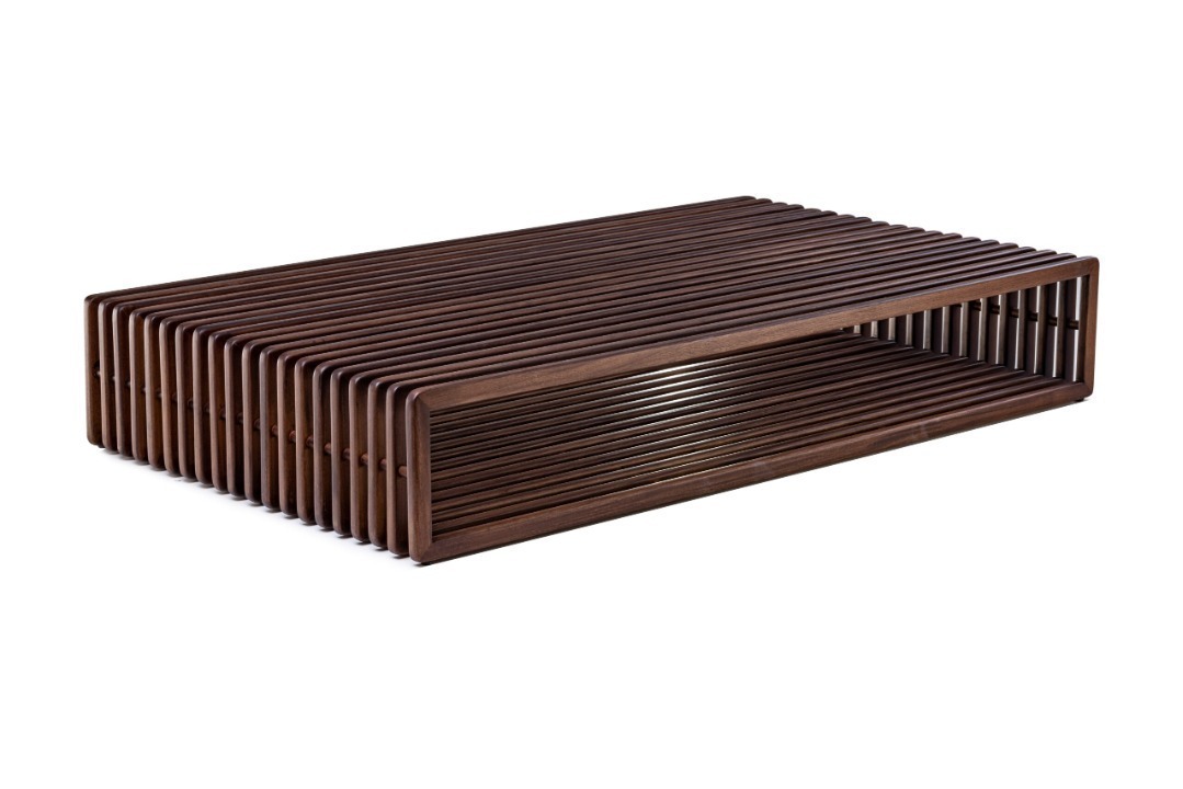 Mesa De Centro Ritmo Box Corpo Madeira