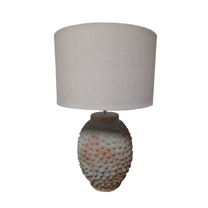 Abajur Em Ceramica Marrom
Pedra Sabão SR10562