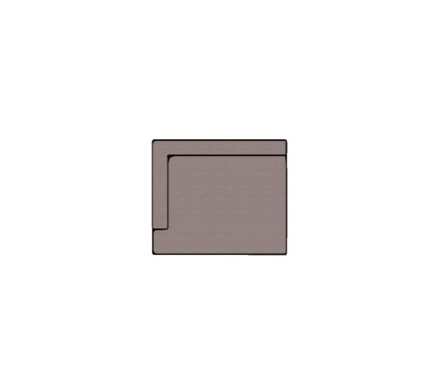 Modulo Fillet Com 1 Braco Sem Almofadao Braco E - 1,05 X 0,90