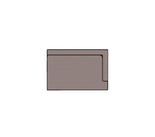 Modulo Fillet Com 01 Braço - 1,35 X 0,90