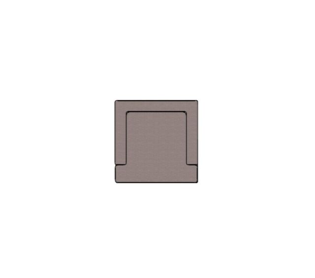 Modulo Poltrona Fillet - 0,90 X 0,90