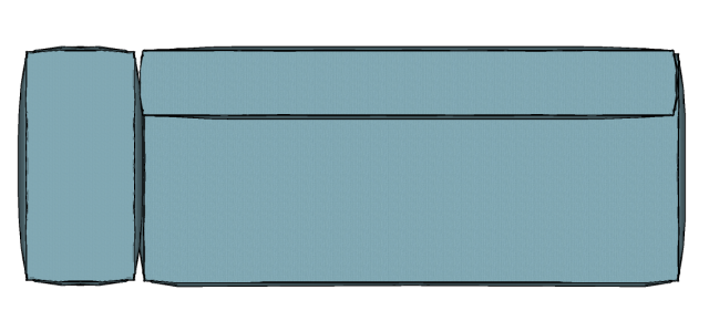 Modulo Sofá Modular Ponta Direita Braço Largo - PDBL12 2,80 X 0,99 X 0,76H