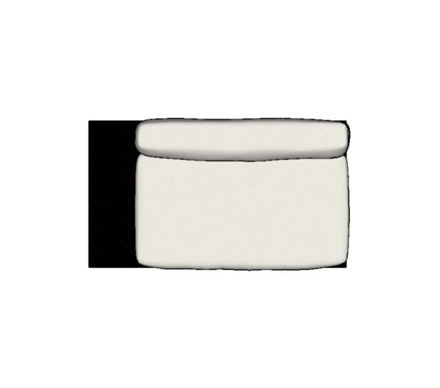 Modulo Sofá Platô Sem Braços E Com Extensor Lado Esq. 45Cm - 1,70 X 0,92 X 0,72H