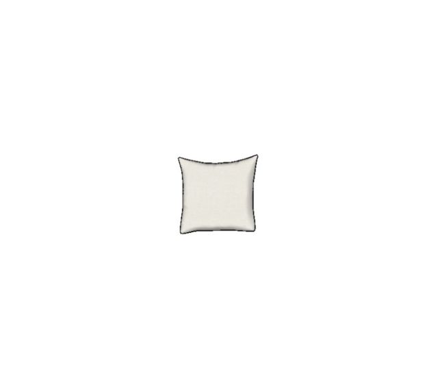 Almofada Para Sofá Platô - 0,50 X 0,50