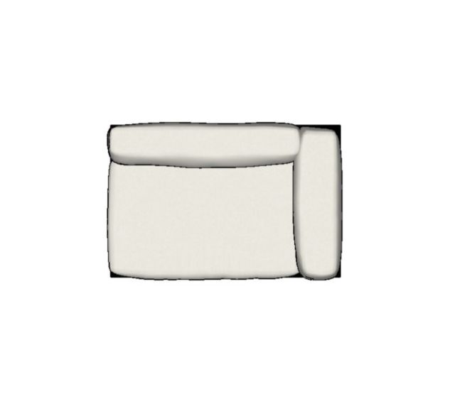 Modulo Sofa Platô Com 01 Braço Dir Sem Extensor - 1,47 X 0,92 X 0,72H