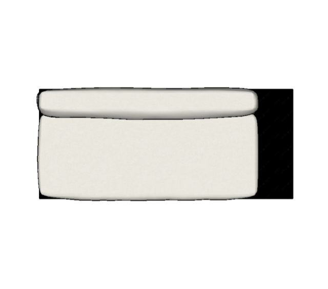 Modulo Sofá Platô Sem Braços E Com Extensor Lado Dir. 45Cm - 2,25 X 0,92 X 0,72H