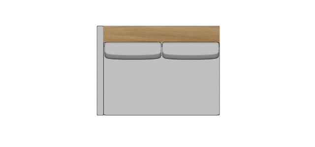 Módulo Sofá Valby 2 Lugares Com 1 Braço Esquerdo Estofado Fino Com Estante - 1,90 X 1,39 X 0,70H
