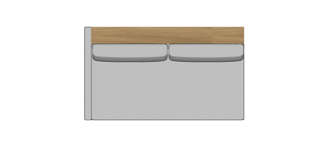 Módulo Sofá Valby 2 Lugares Com 1 Braço Esquerdo Estofado Fino Com Estante - 2,38 X 1,39 X 0,70H