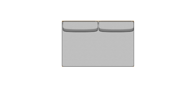 Módulo Sofá Valby 2 Lugares Sem Braço Chapa - 1,80 X 1,15 X 0,70H