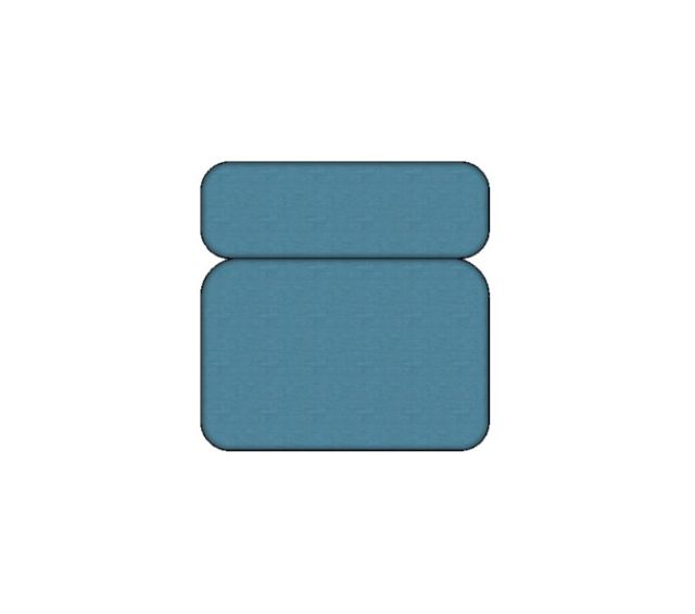 Modulo Sofá Joy Meio - M090 0,90 X 0,90 X 0,69H