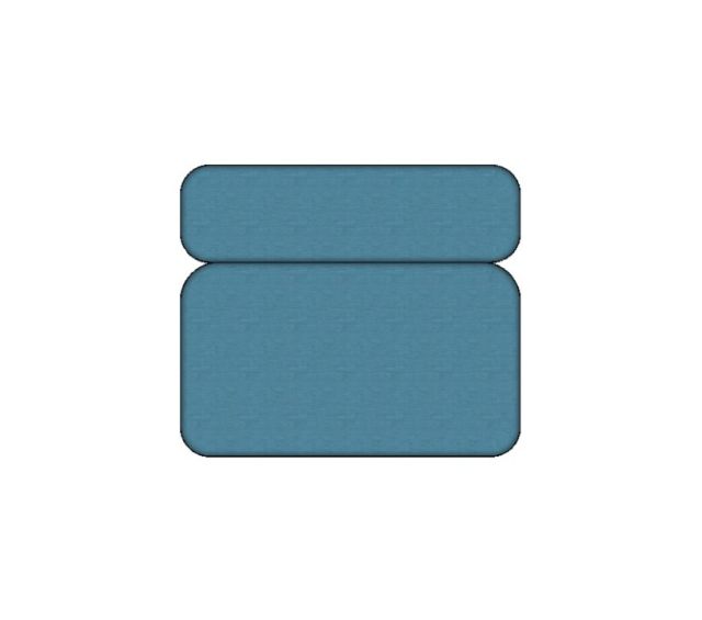 Modulo Sofá Joy Meio - M105 1,05 X 0,90 X 0,69H