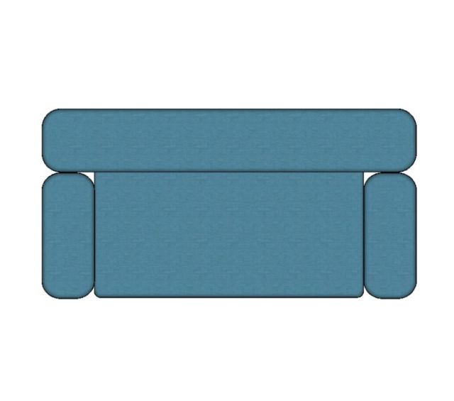 Modulo Sofá Joy Completo - SJ180 1,80 X 0,90 X 0,69H