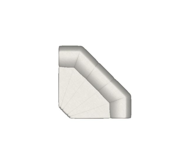 Modulo Sofá Mexerica Com Gomos canto - 1,10 X 1,10