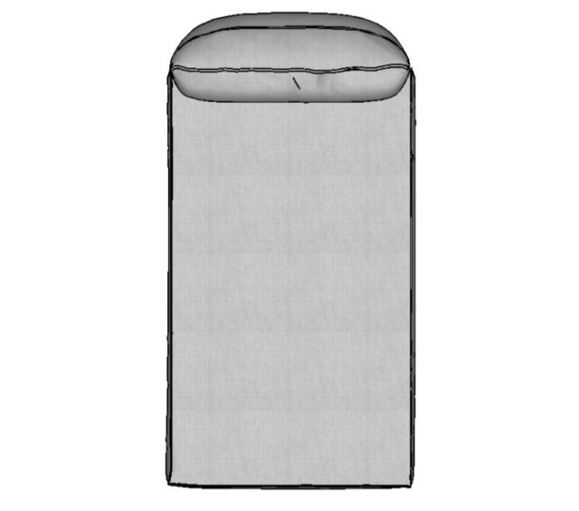 Modulo Sofá Pillow Chaise Meio - M095 0,95 X 1,70 X 0,80H
