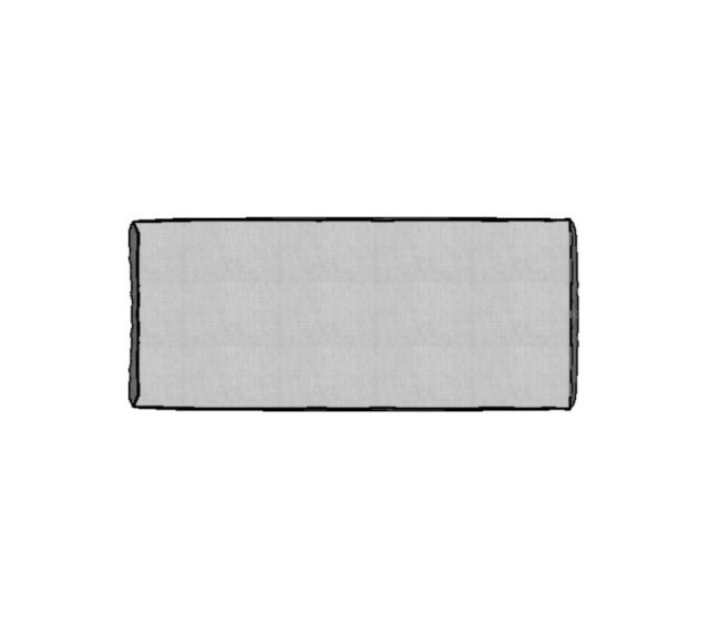 Modulo Sofá Pillow Puff Estreito - PE140 1,40 X 0,60 X 0,42H