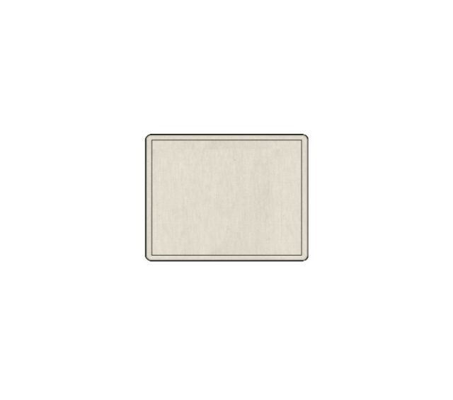 Modulo Sofá Duo Puff Costas 0,90M - 1907 0,90 X 0,70 X 0,43H