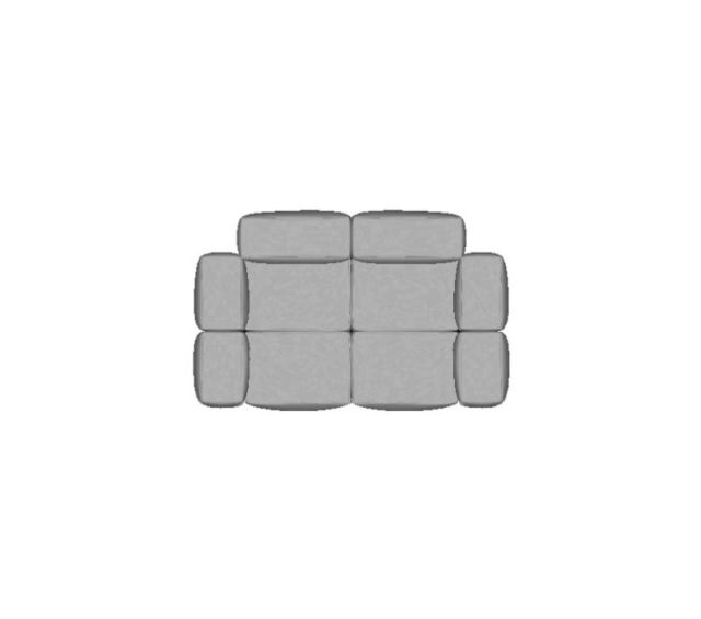 Sofá Block Linear - 1,58 X 1,00
