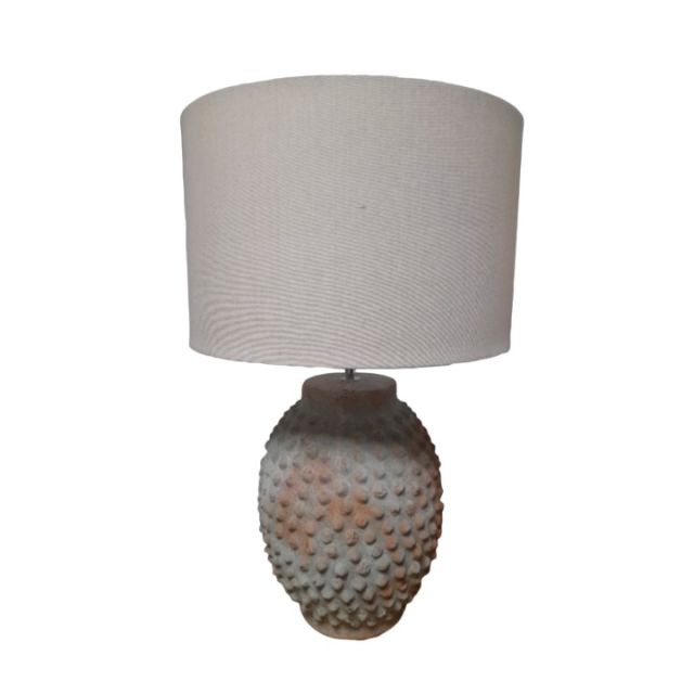Abajur Em Ceramica Marrom
Pedra Sabão SR10562