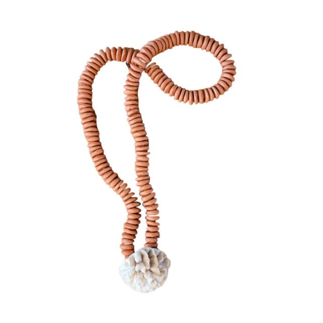 Ceramica Terracota 3,6 + Coral Branco Flor G SR10035