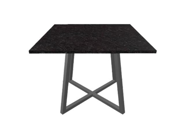 Mesa Lateral Pirâmide Quadrada - Granito