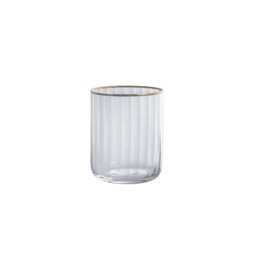 Copo 300Ml C/ Borda De Ouro 73971 SR12234
