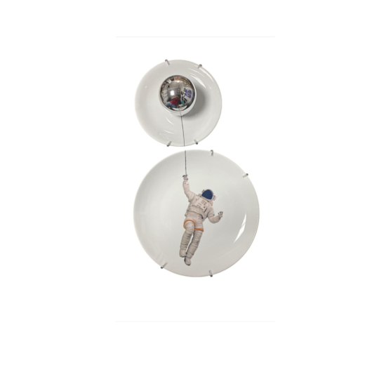 Conjunto 2 Pratos Astronauta 211 SR12266