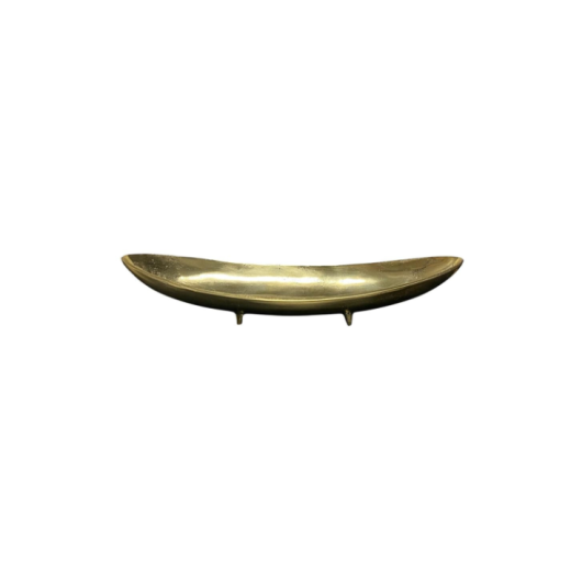 Travessa De Metal Com Pés Dourado F743G SR12504