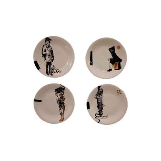 Conjunto 6 pratos Evelyn SR10766