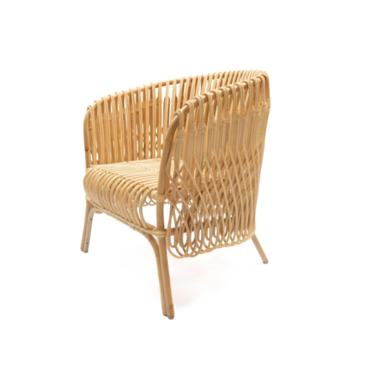 Cadeira Ripa Rattan