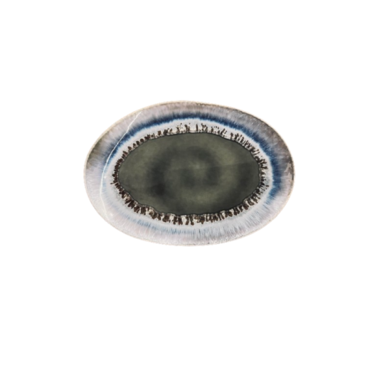 Prato Decorativo Qmc222 - Linha Art Pottery SR10644