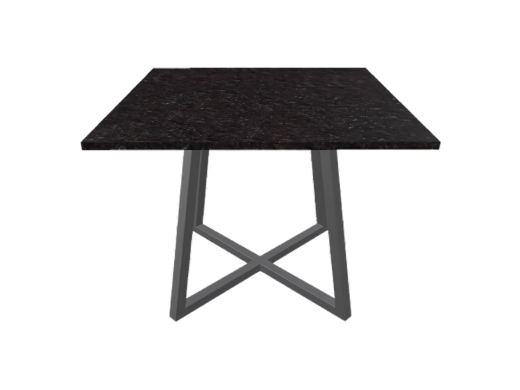 Mesa Lateral Pirâmide Quadrada - Granito