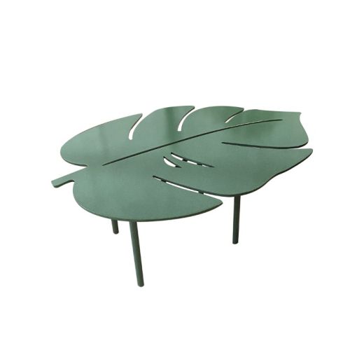 Mesa de centro 3212 Monstera Tampo De Aluminio -Amazonia SR1019
