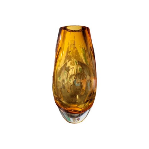 Vaso Ambar Grande Amarelo SR10474