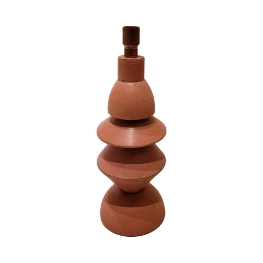 Vaso Castiçal Valentim Grande Vermelho SR10397